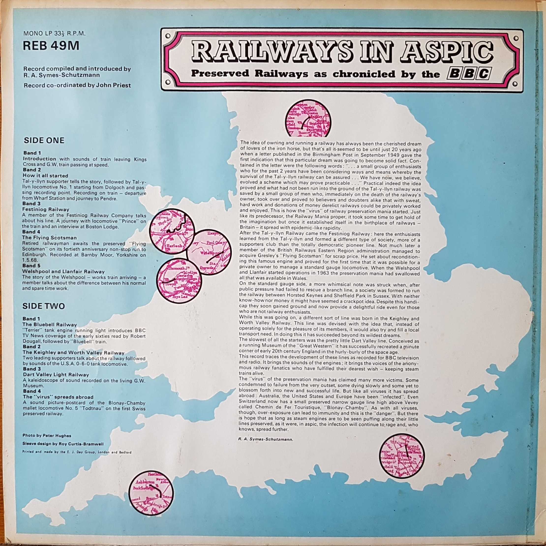Picture of REB 49 Railways in aspect by artist Various from the BBC records and Tapes library